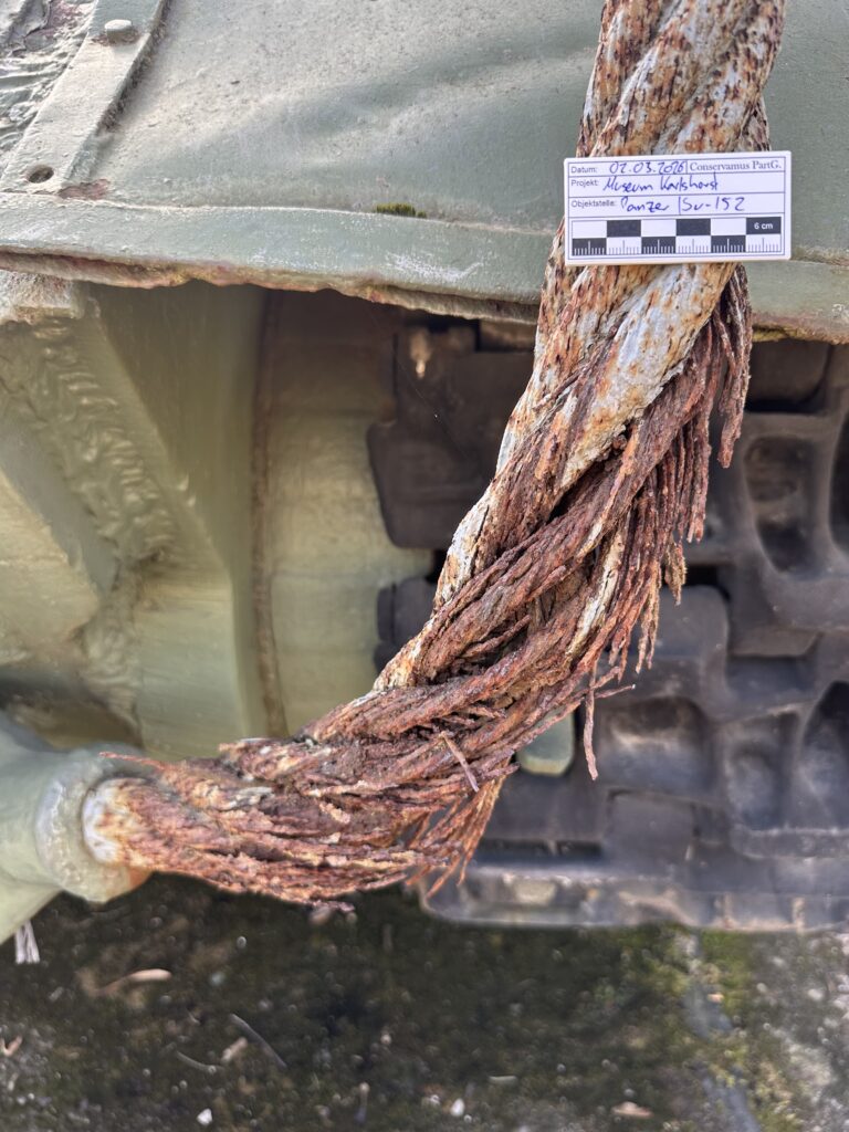 Starker Korrosionsschaden